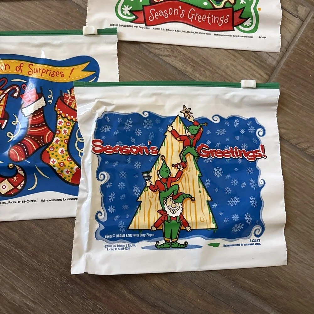 Ziploc easy zipper